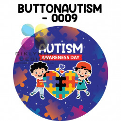 Autism Button Badge...