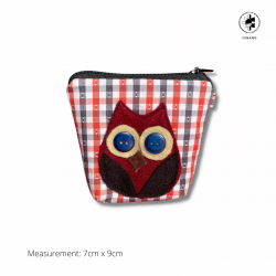Coin Pouch (Red Owl)